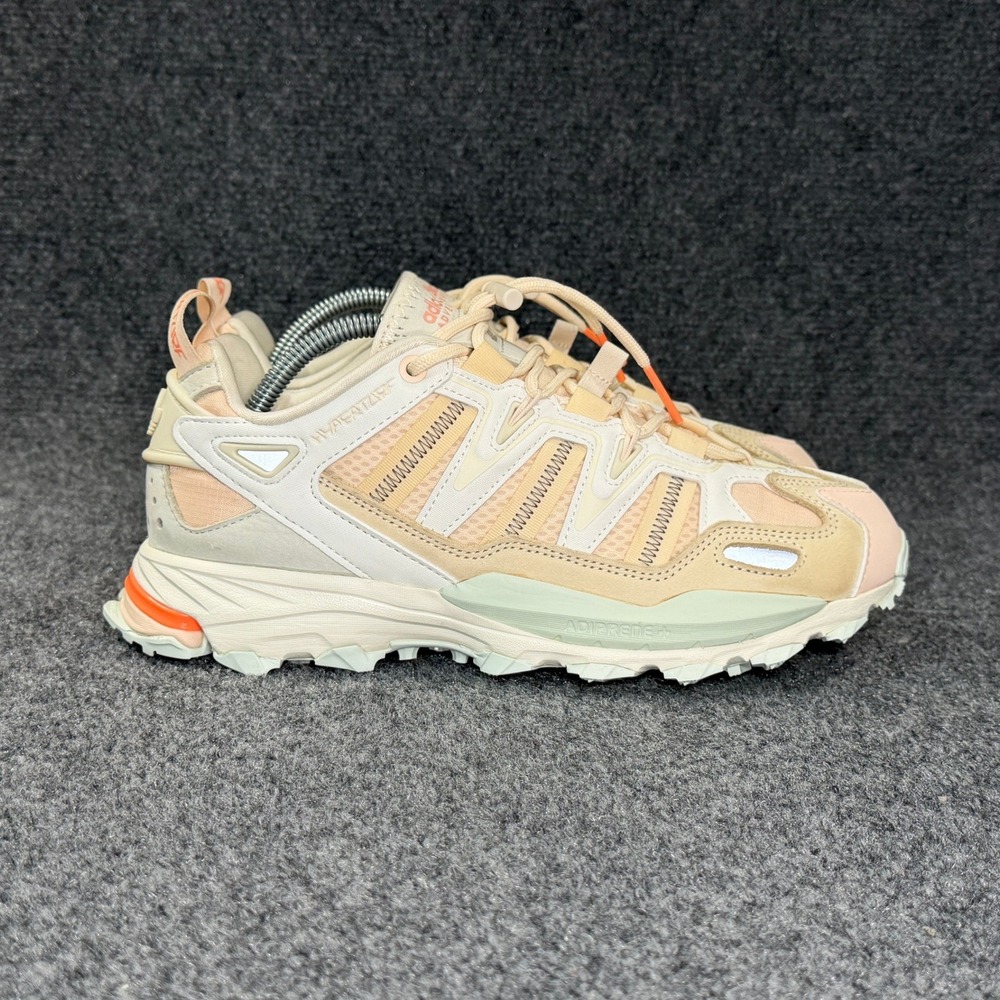 Adidas Hyperturf Adventure Hiking Shoes Women's 9.5 White Cream Orange Athletic